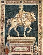 Equestrian Statue of Niccolo da Tolentino Andrea del Castagno